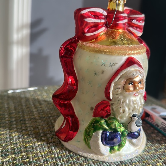 Christopher Radko Santa ornament - Picture 6 of 6